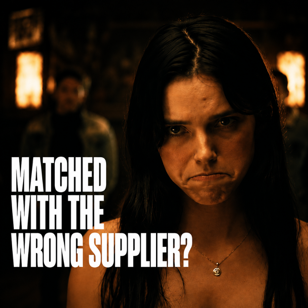 Matched with the wrong supplier?