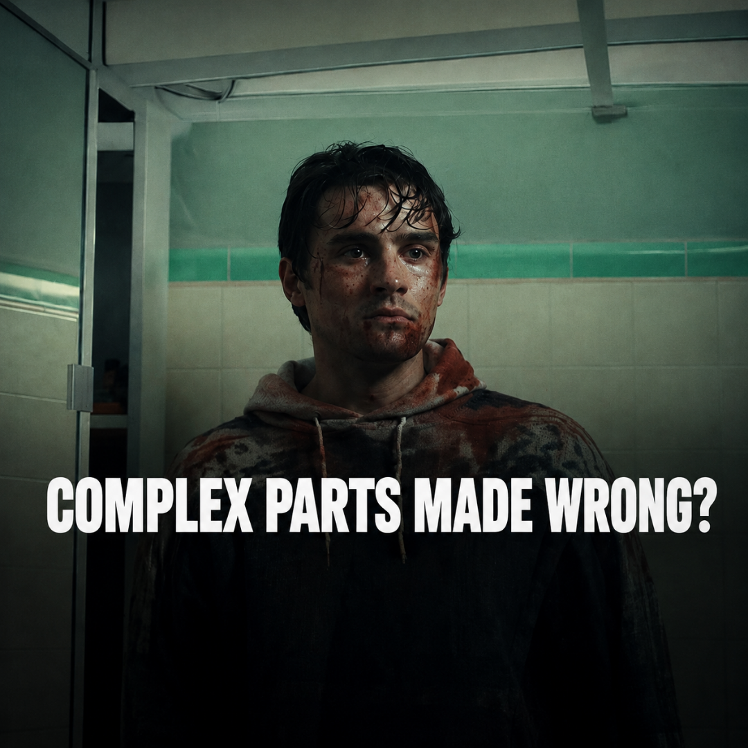 Complex parts made wrong?
